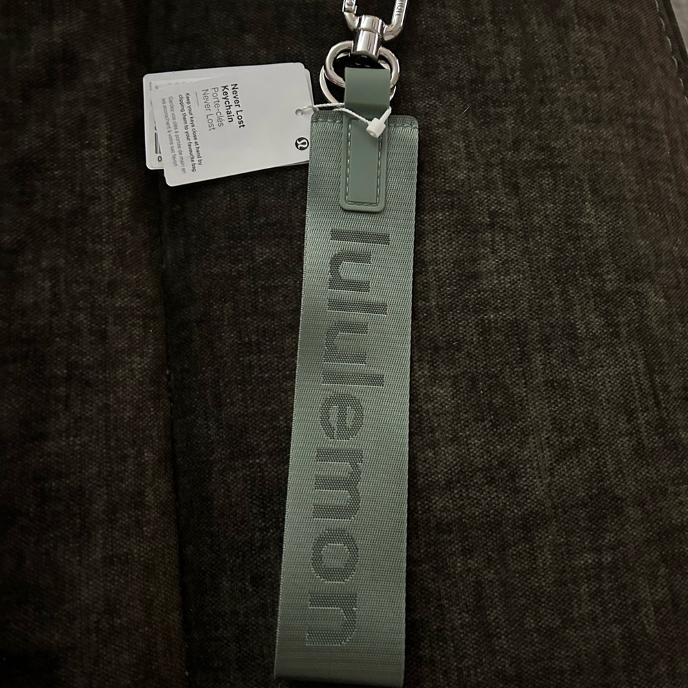 Lululemon Green Keychain